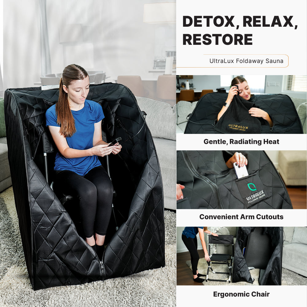 Foldaway Sauna Graphic