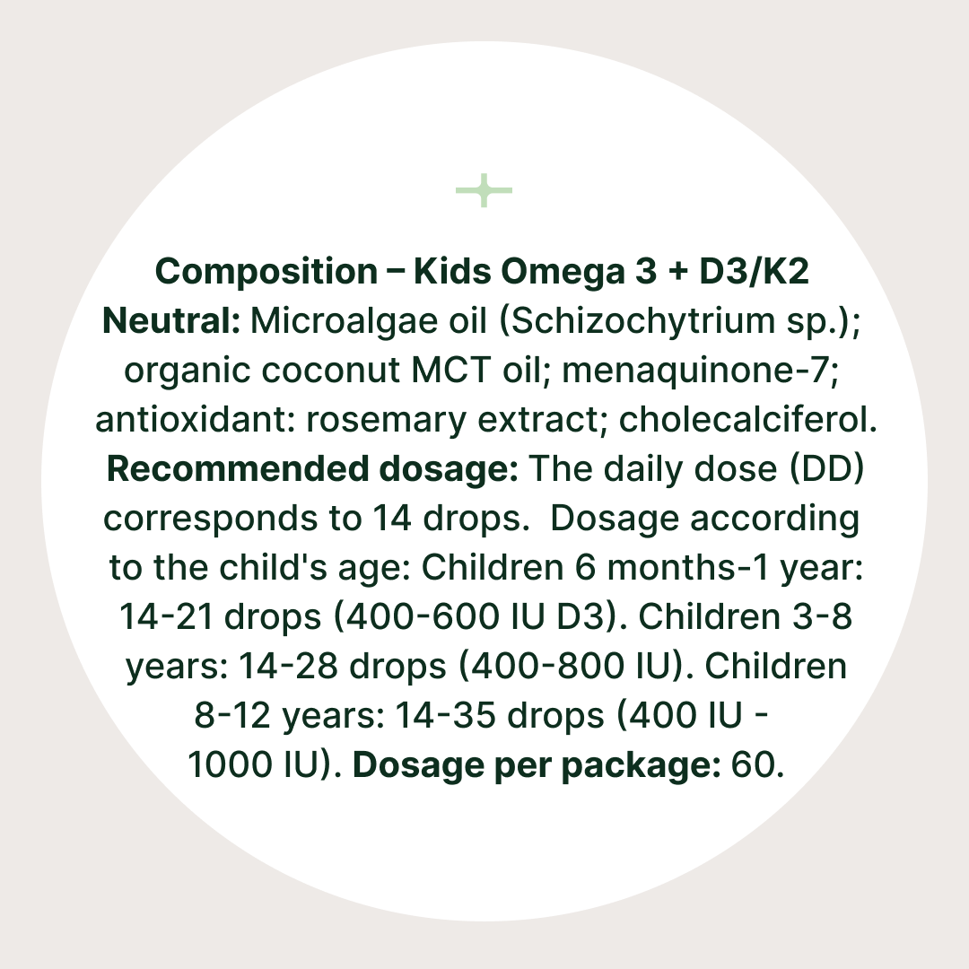 Kids Omega 3 + D3/K2