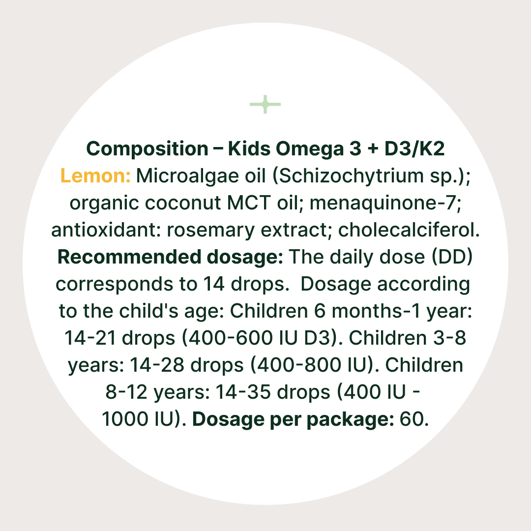 Kids Omega 3 + D3/K2