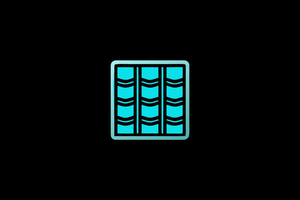 Three blue books on a shelf detailing breathwork for sleep techniques.