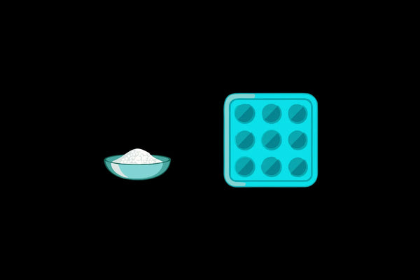 Glutathione powder, pills, and vial to determine the correct daily dose for skin whitening.
