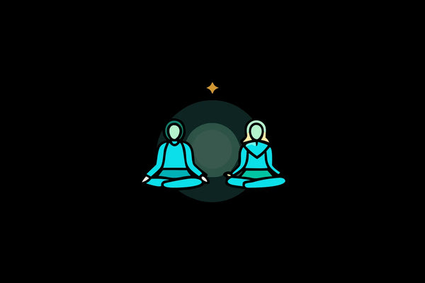 Calm adults practicing polyvagal theory exercises for nervous system regulation
