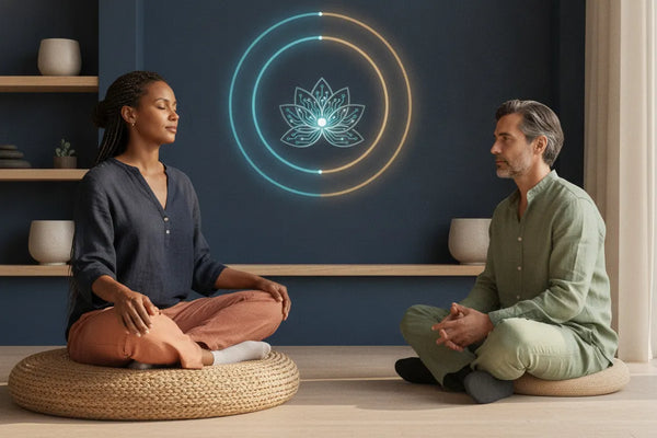 Practitioner using breathwork to explore polyvagal theory explained