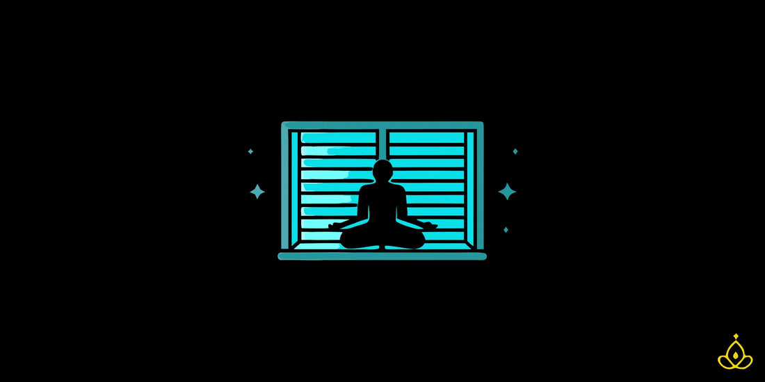 Person exploring red light therapy benefits with a wellness panel