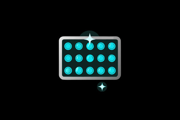 Best rated nootropic supplements for brain performance shown as glowing blue capsules.