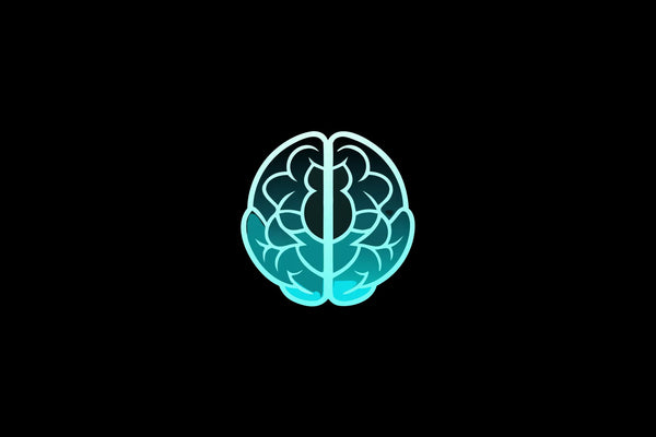 A glowing blue brain icon representing the best nootropics for cognitive enhancement.
