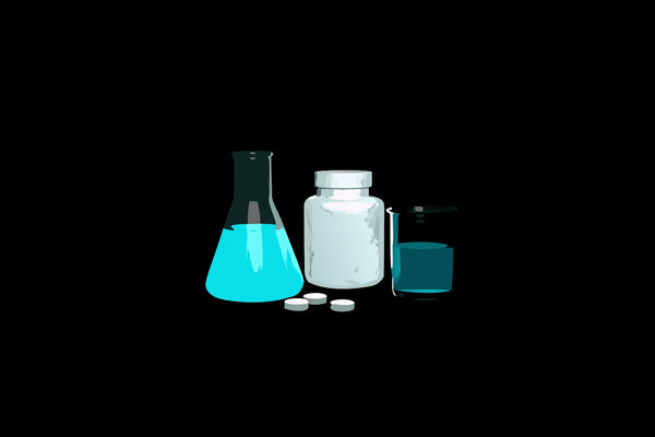 A bottle of quality glutathione tablets ready for dosage.
