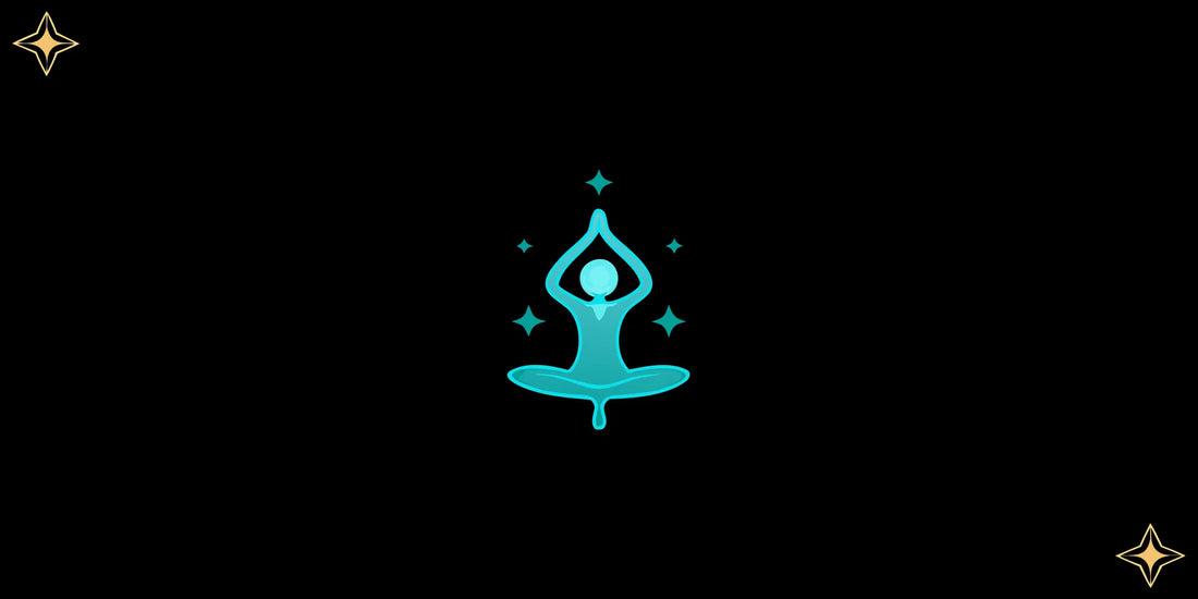 A figure in a flowing, meditative pose for the breath dance meditation method to connect the mind and body.