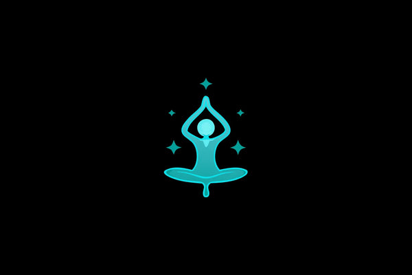 A figure in a flowing, meditative pose for the breath dance meditation method to connect the mind and body.