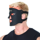Red Mask on man