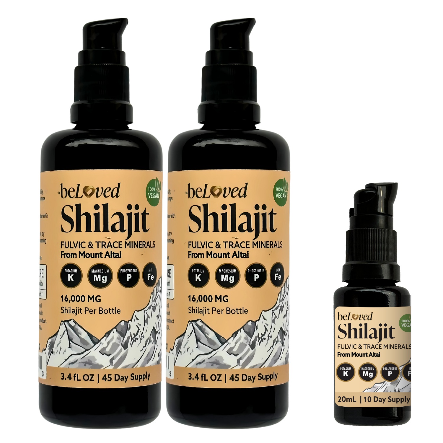 BeLoved Shilajit - Liquid Pump