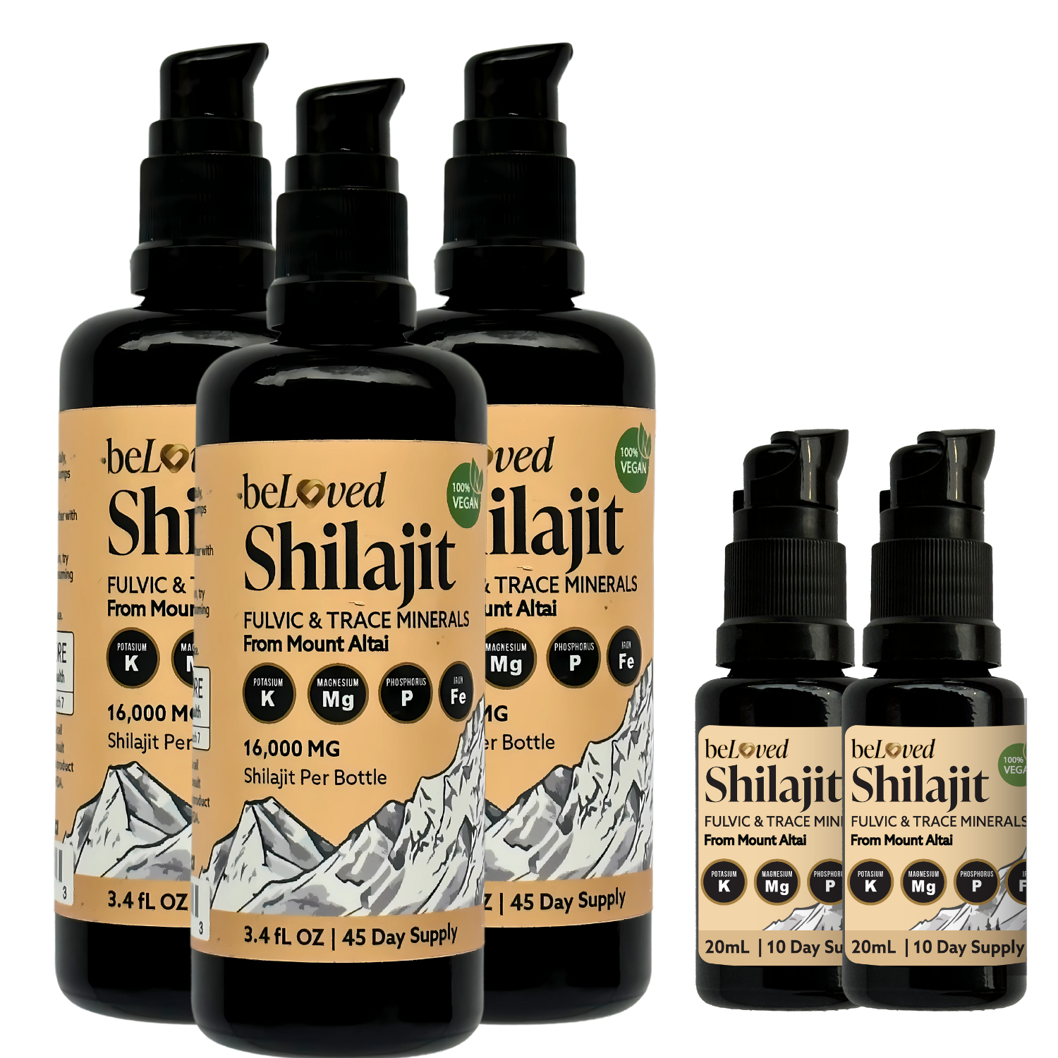 BeLoved Shilajit - Liquid Pump