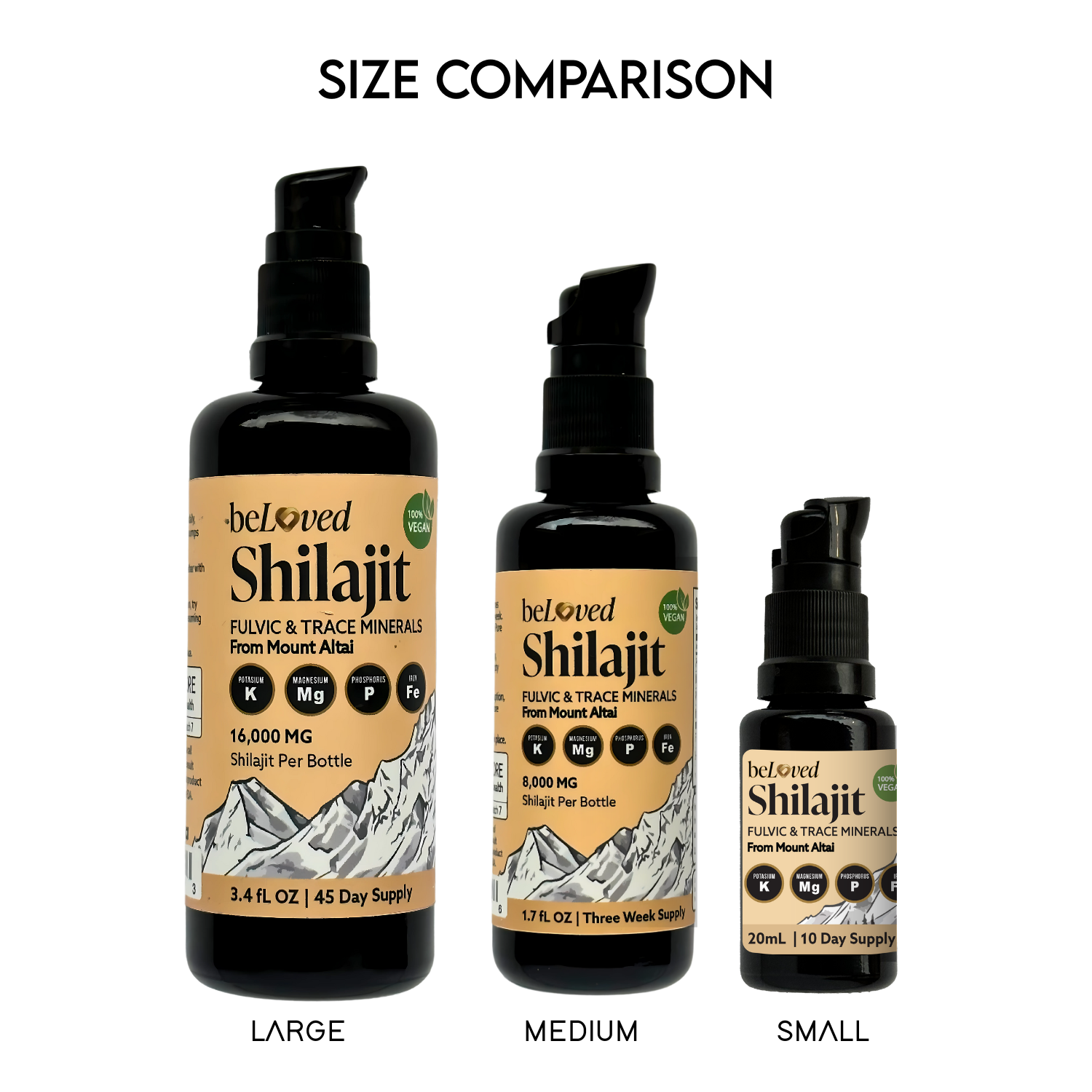 BeLoved Shilajit - Liquid Pump