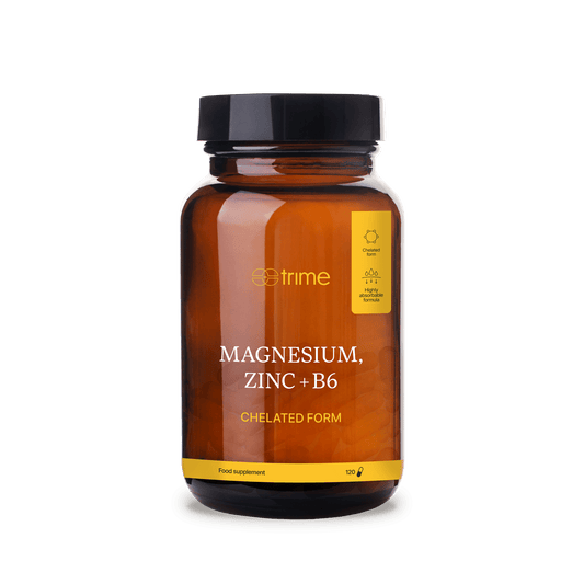 Magnesium, zinc + vitamin B6