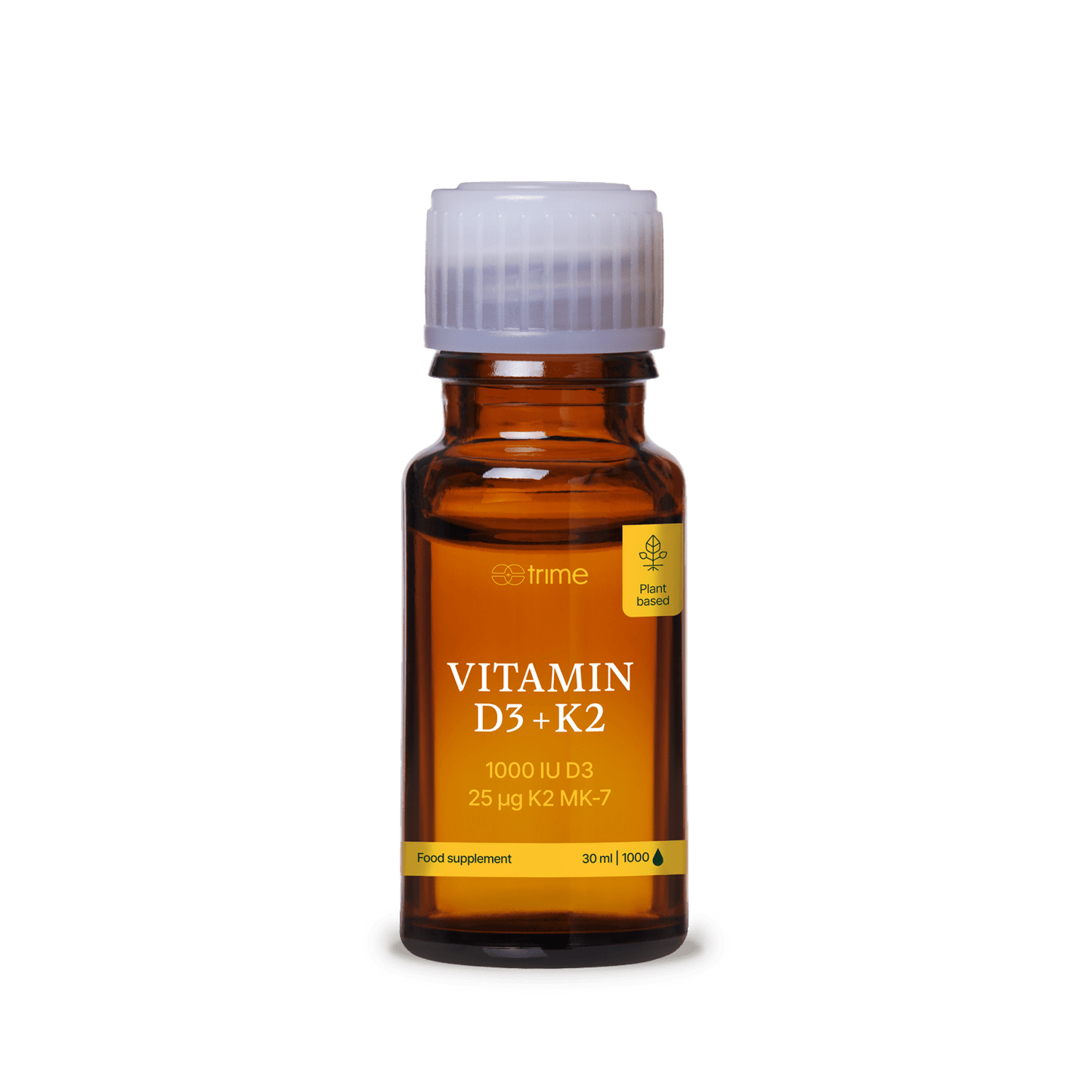 Vitamin D3 + K2, 1000 IU D3 / 25μg K2-MK7