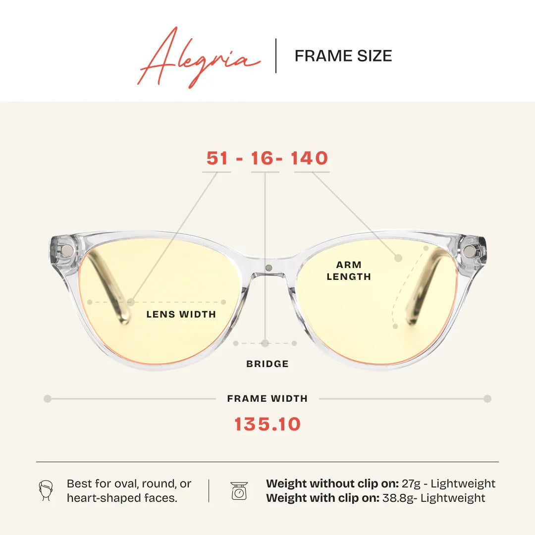 Alegria Daytime Blue Light Blockers