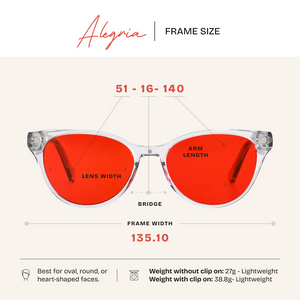 Alegria Nightime Blue Light Blockers