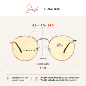 Dusk Magnetic Daytime Blue Light Blockers