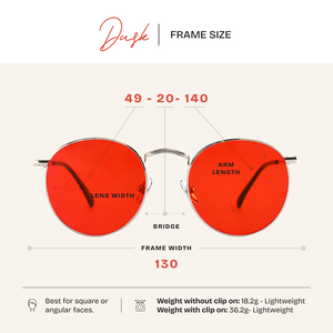 Dusk Magnetic Night time Blue Light Blockers