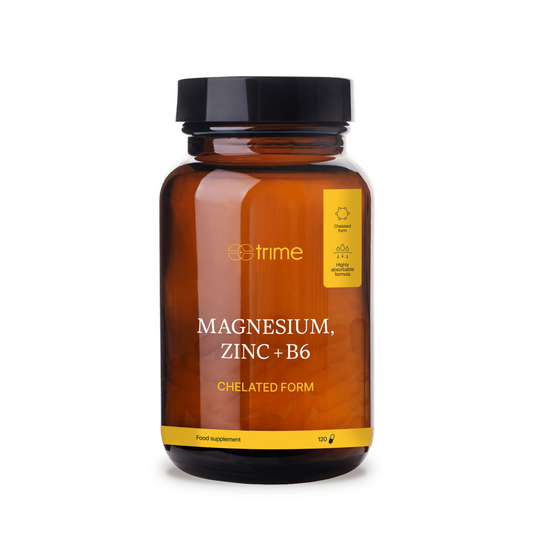 Magnesium, zinc + vitamin B6