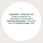 Vitamin D3 + K2, 1000 IU D3 / 25μg K2-MK7