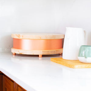 Qi Home on counter
