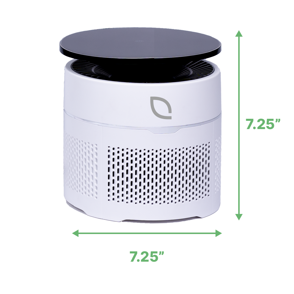 Air Sentry 100 with measurements