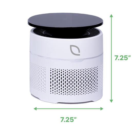 Air Sentry 100 with measurements